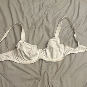 Elegant White Lace Bra